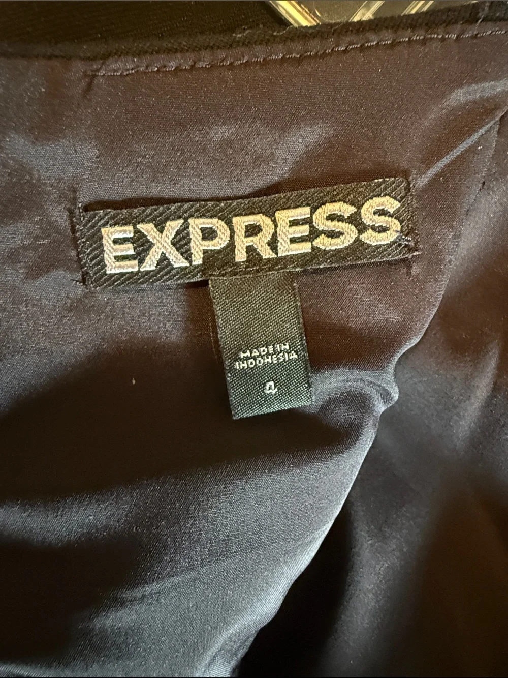 Express Black Pencil Skirt - Picture 5 of 5